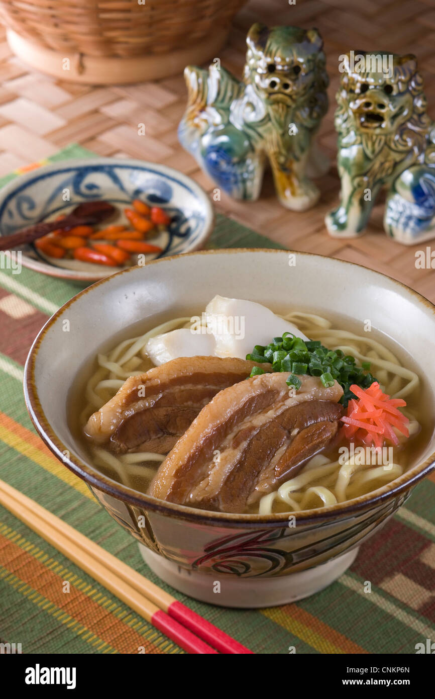 Okinawa soba noodle hires stock photography and images Alamy