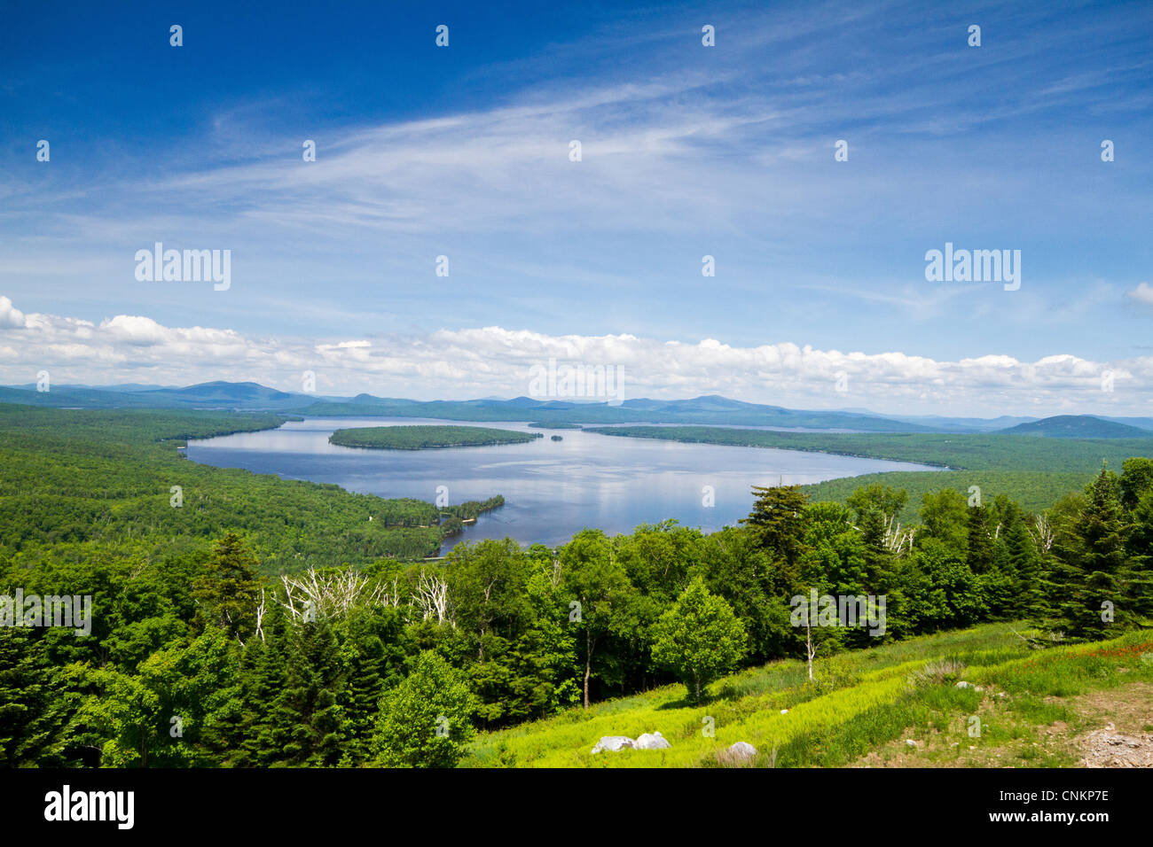 Mooselookmeguntic Lake Franklin County and Oxford County, Maine, USA
