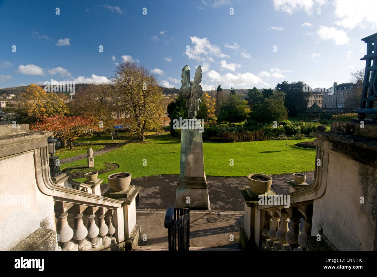 Parade Gardens, Bath , England, UK Stock Photo
