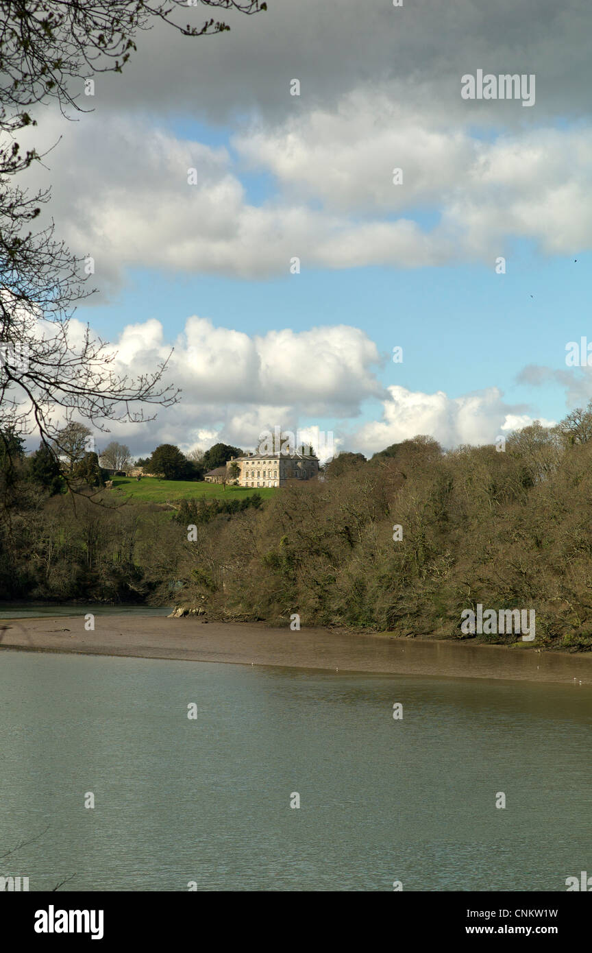 Sharham House, River Dart, Devon, UK Stock Photo Alamy