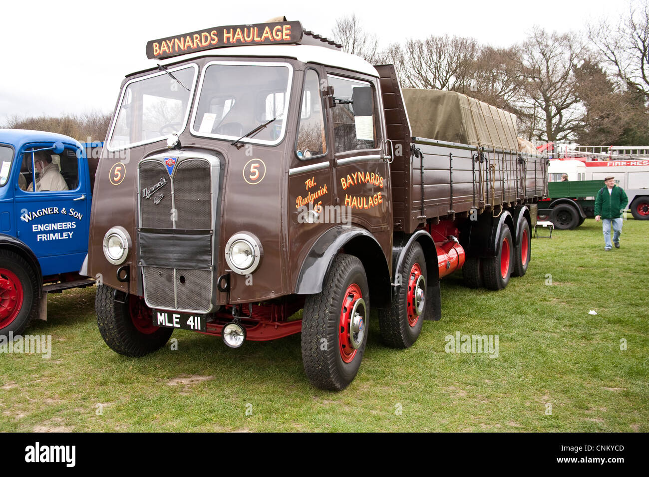 AEC Mammoth Major lorry Stock Photo