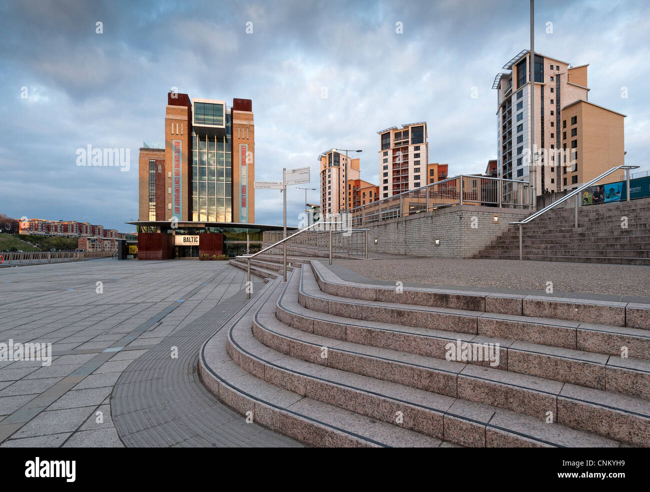 Baltic Square, Baltic Centre for Contemporary Art in Gateshead Stock Photo