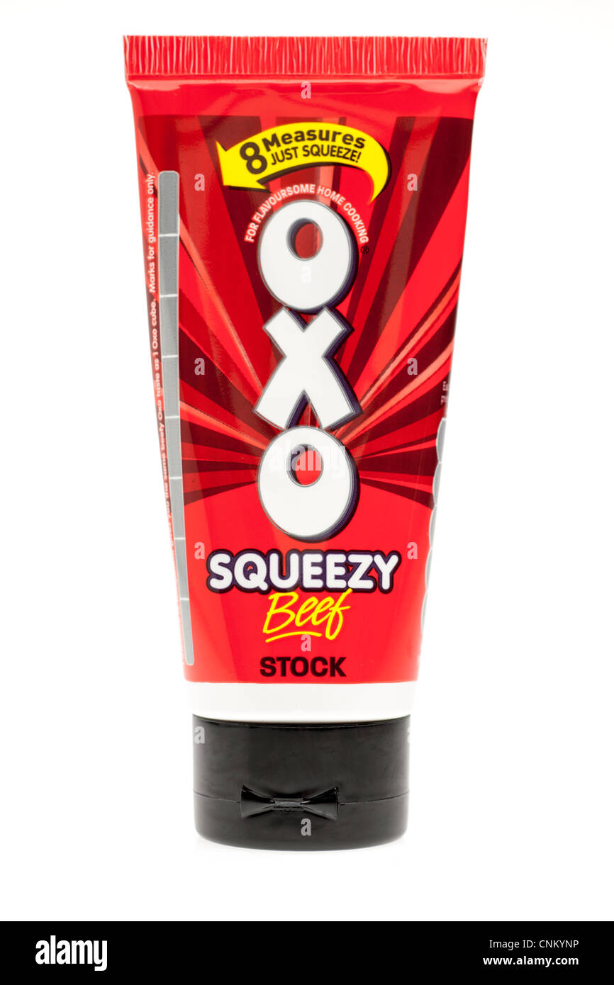 Tube of Squeezy Oxo Stock Photo