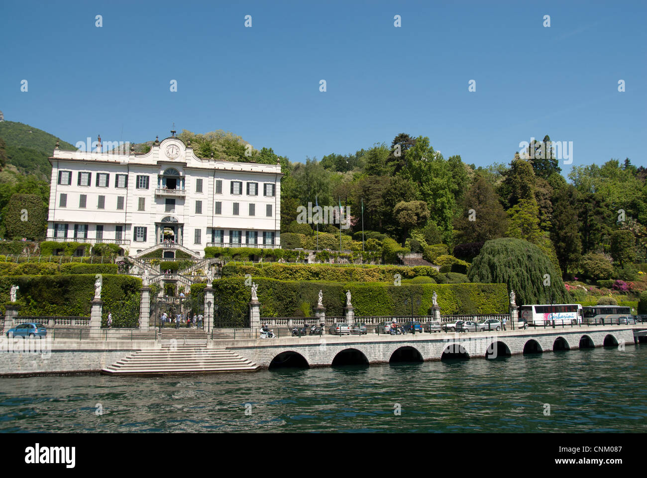 Villa Carlotta, Botanical garden. Lake Como, Italy Stock Photo