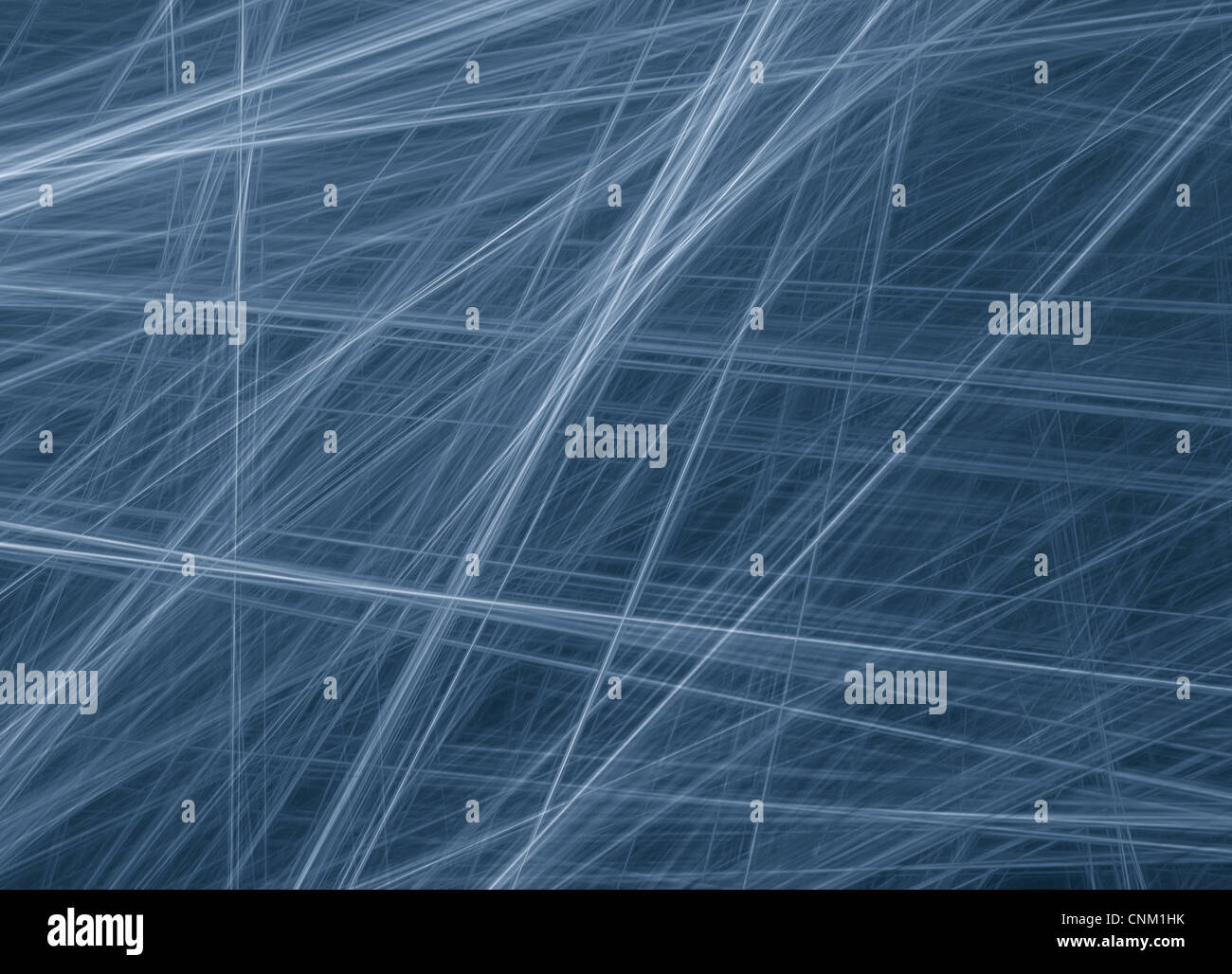 Abstract fibers background. Blue tint. Stock Photo