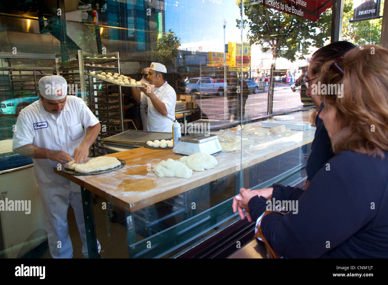 Boudin sourdough bread bakery at Fisherman's Wharf in San Francisco, California, USA. Stock Photo