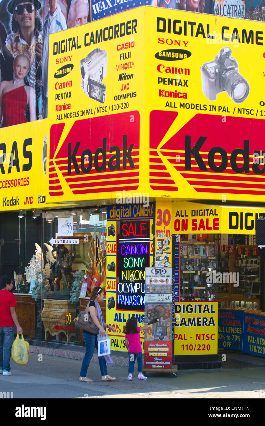 Kodak storefront at Fisherman's Wharf in San Francisco, California, USA. Stock Photo
