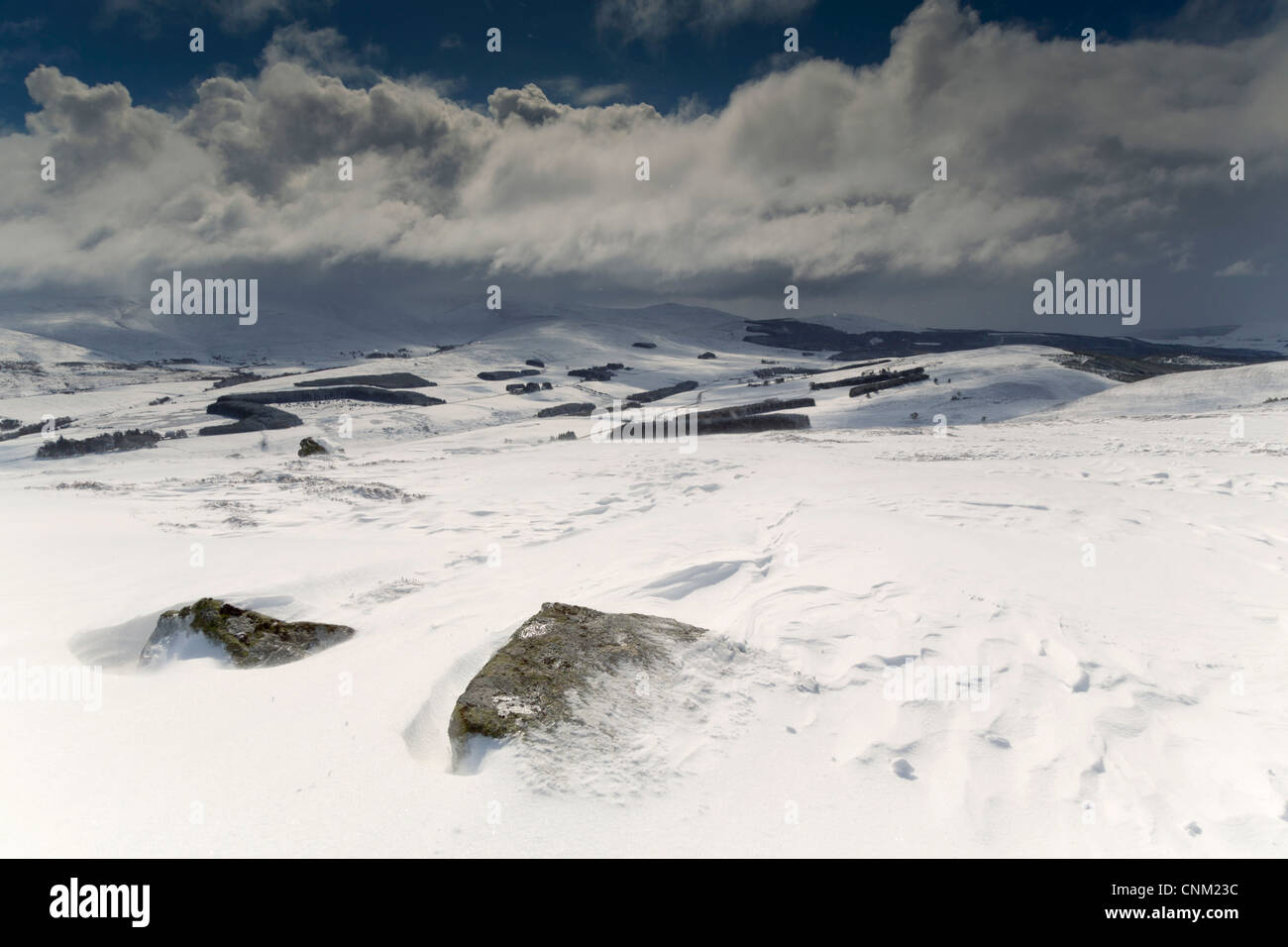 Ben Rinnes; Cairngorms; Scotland; UK; in snow Stock Photo - Alamy