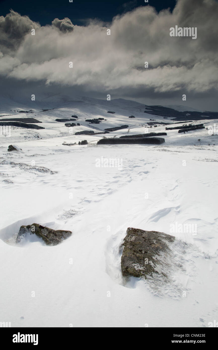 Ben Rinnes; Cairngorms; Scotland; UK; in snow Stock Photo - Alamy