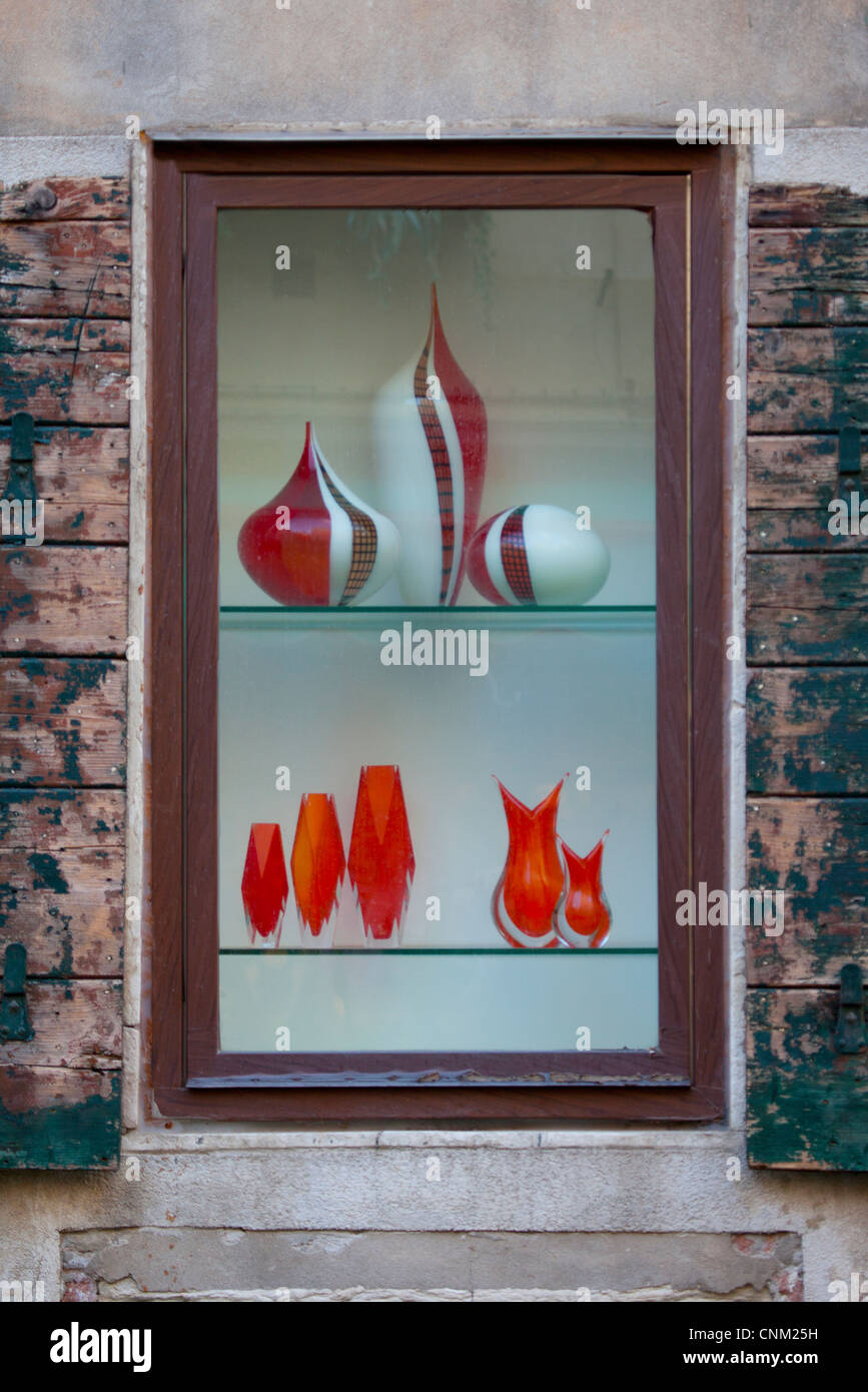 Murano glass in Venice, Italy Stock Photo