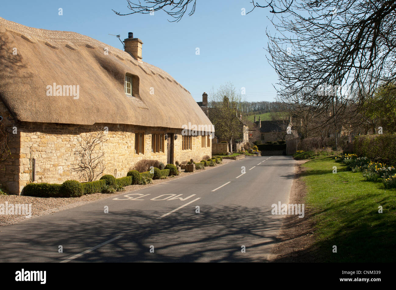 Broad Campden village, Gloucestershire, England, UK Stock Photo Alamy