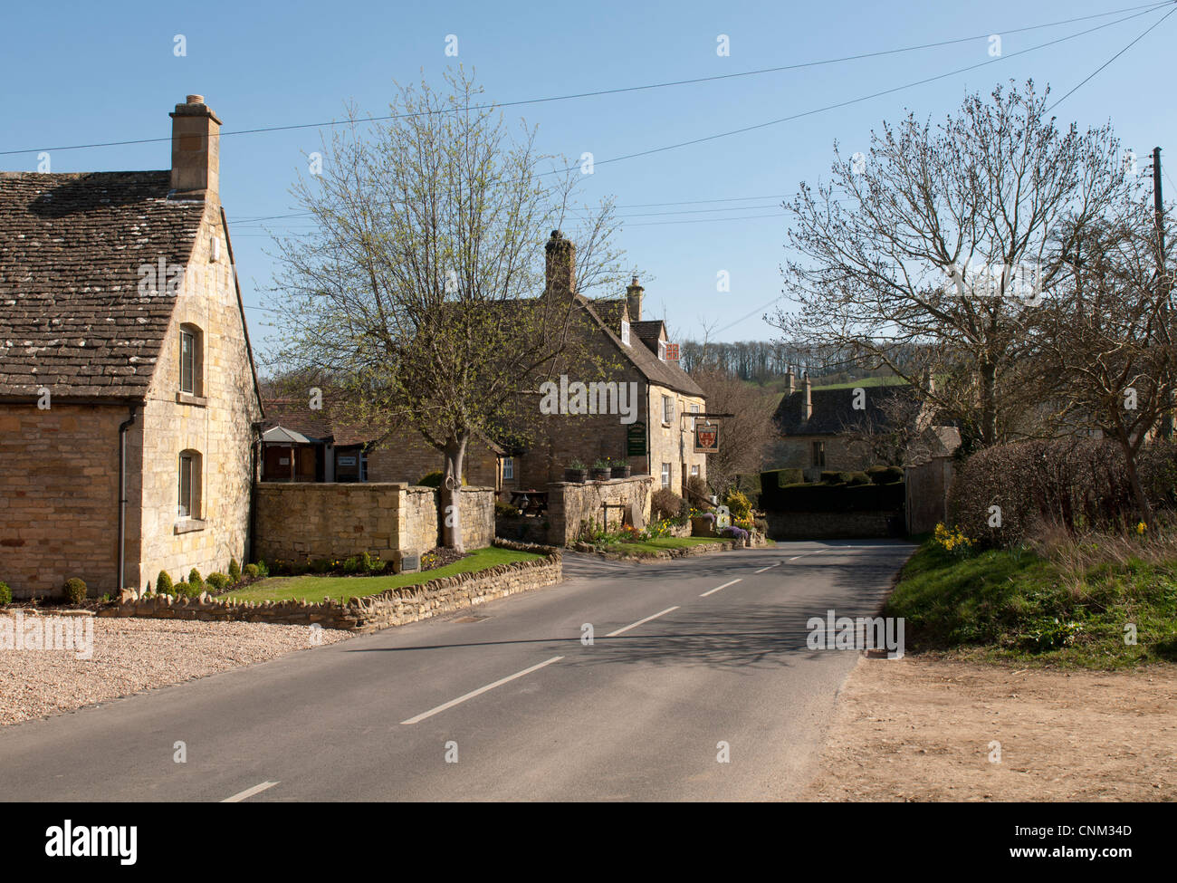 Broad Campden village, Gloucestershire, England, UK Stock Photo Alamy