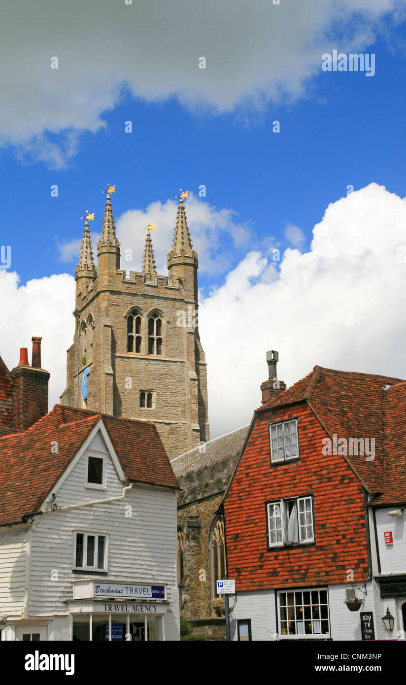 St Mildred church Tenterden Kent England UK Stock Photo Alamy