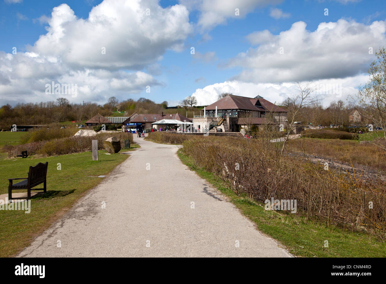 Carsington Water visitor centre Stock Photo Alamy