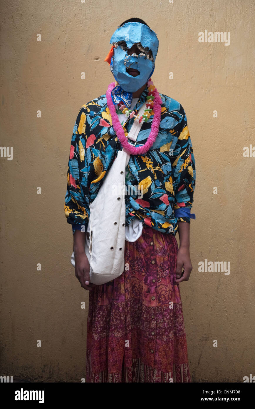 Young person dressed in costume Stock Photo - Alamy