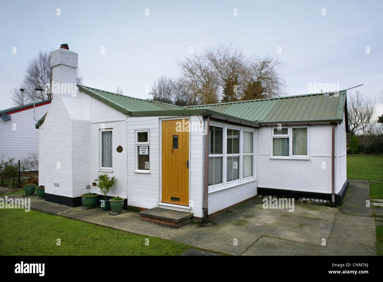 Timber beach house, Humberston Fitties Holiday Camp near Cleethorpes