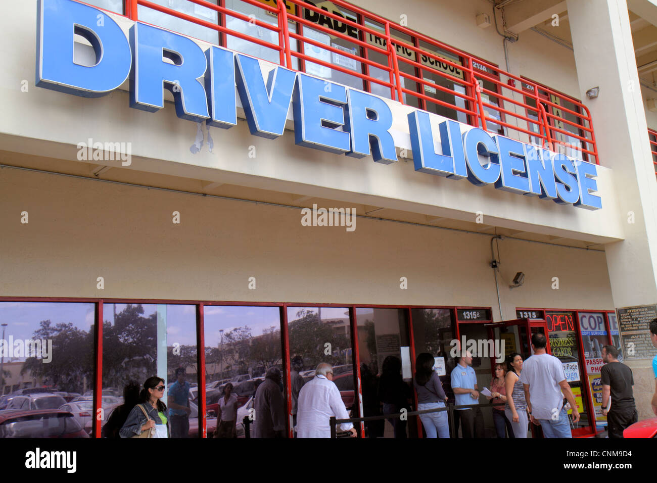 Driver License Service Center High Resolution Stock Photography and