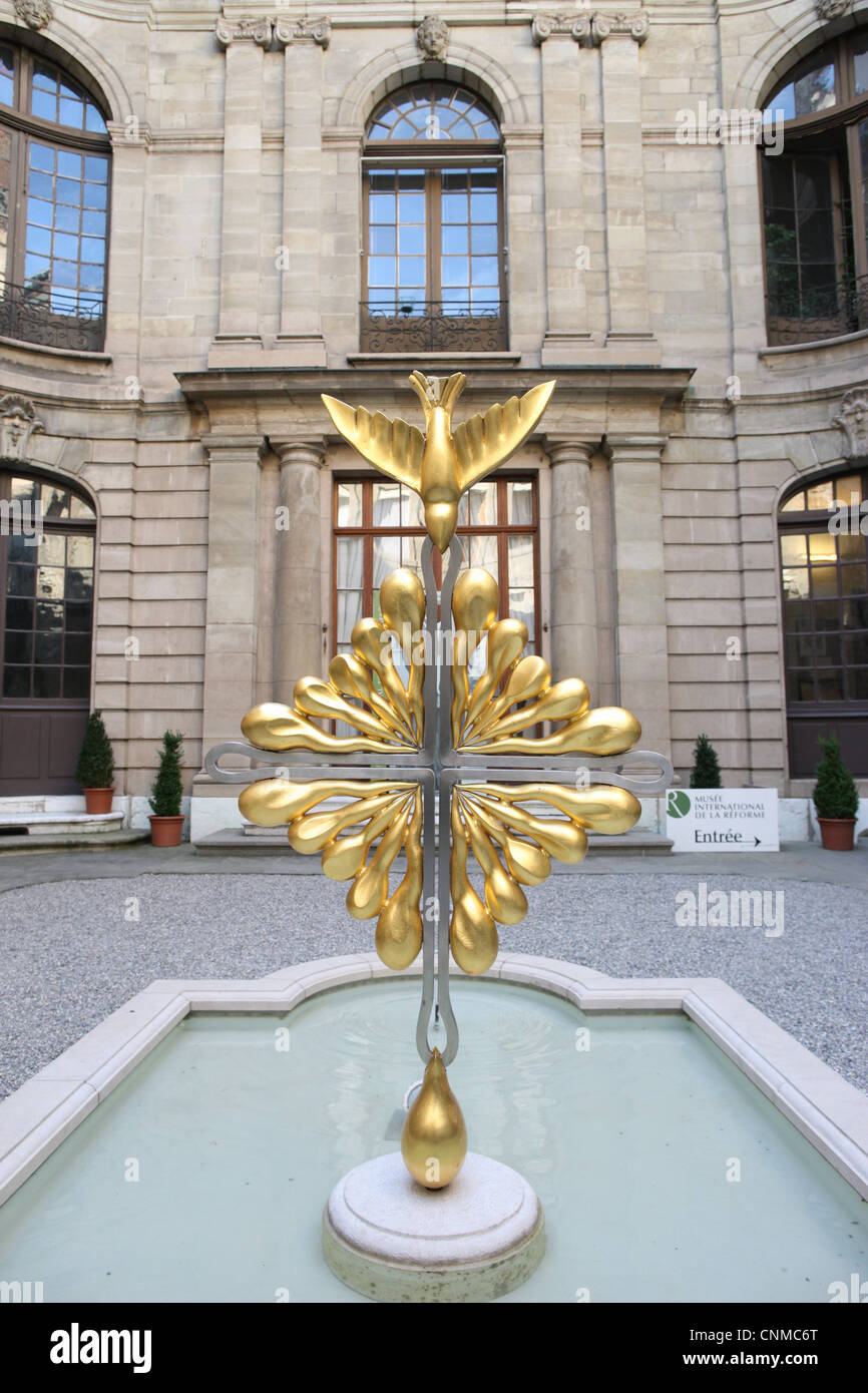 International Museum of the Reformation, Geneva, Switzerland, Europe Stock Photo