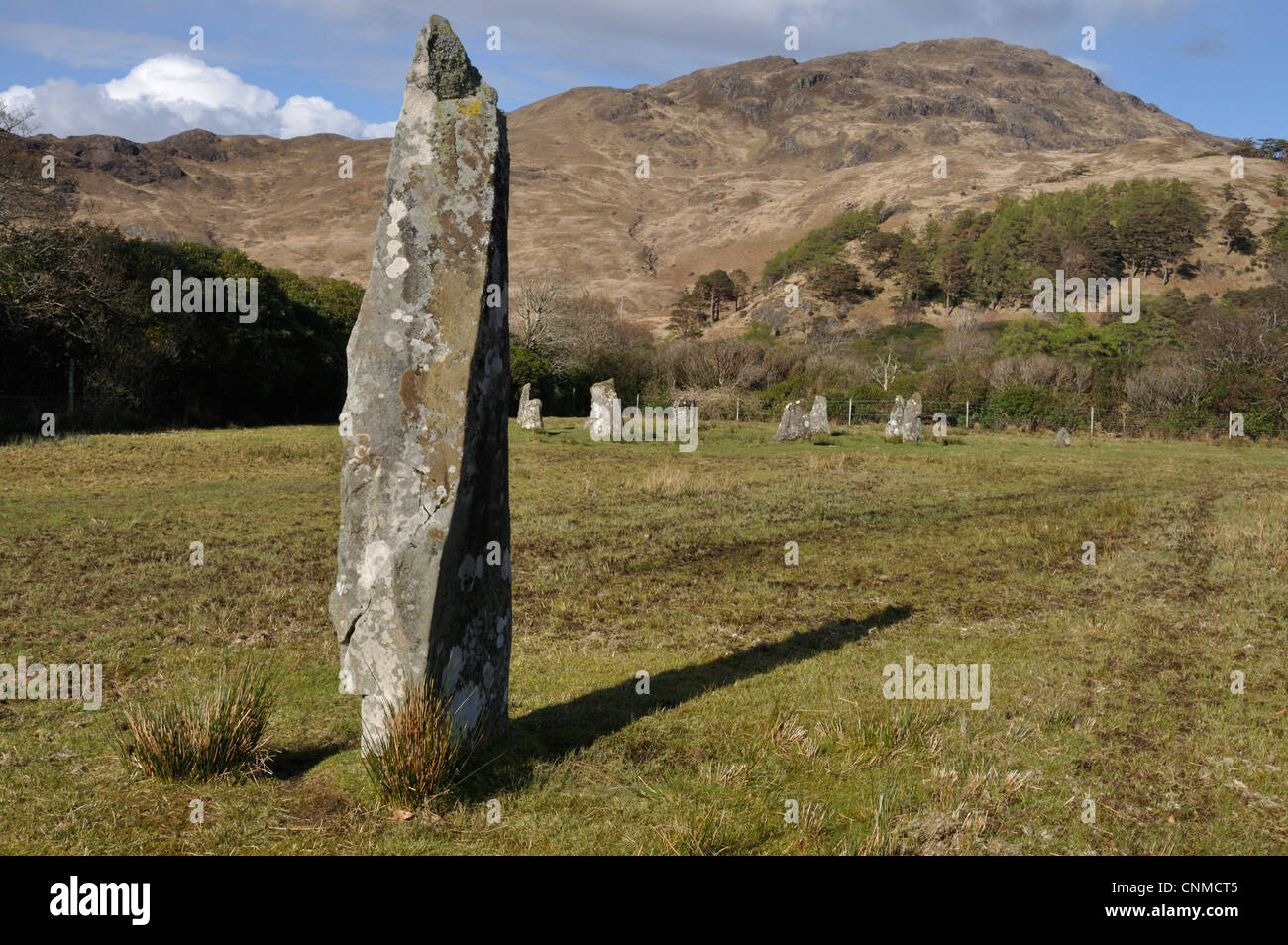 Lochbuie stone circle, Mull, Scotland Stock Photo Alamy