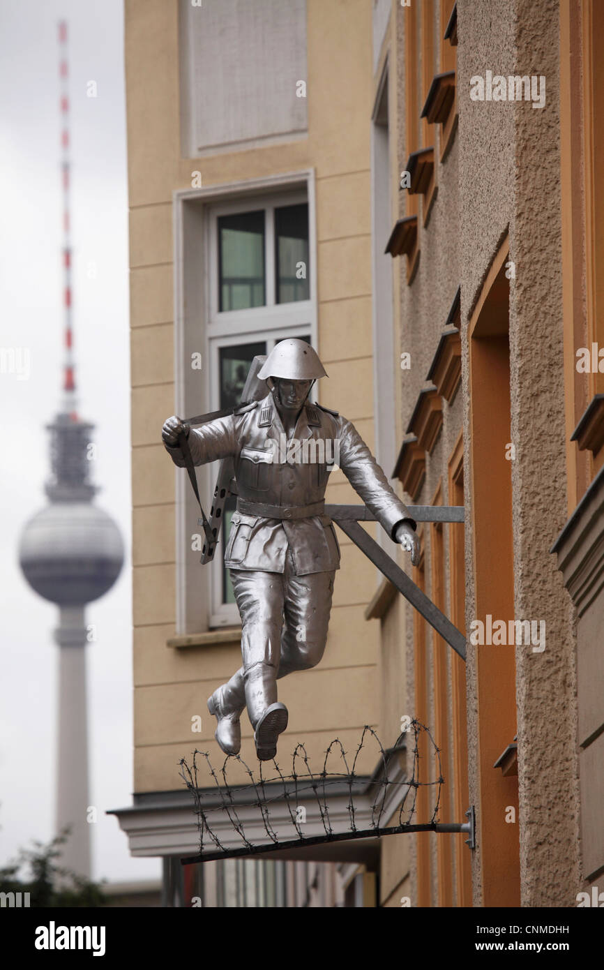 Berlin Television Tower, Berlin Germany, Europe Stock Photo