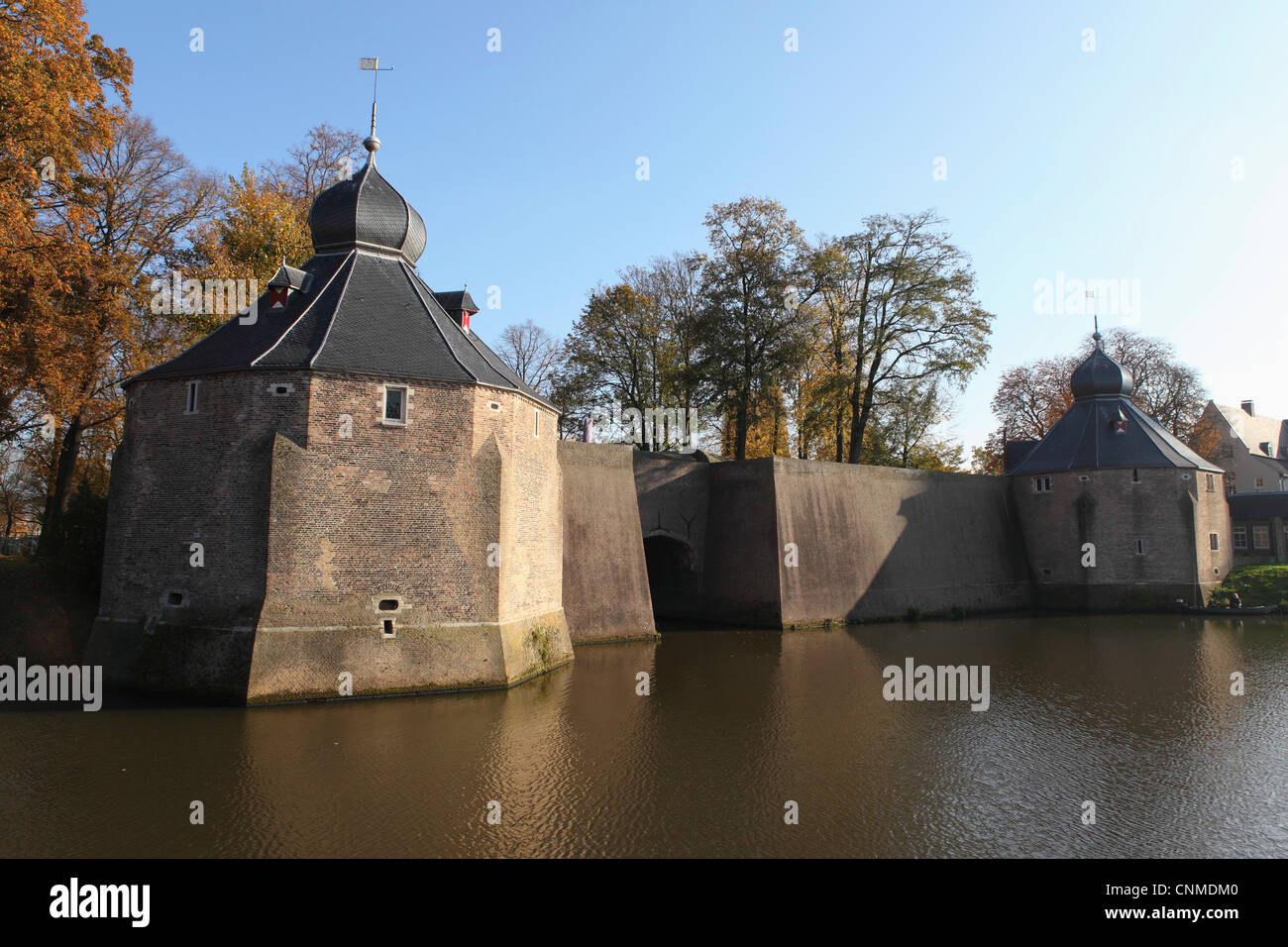 Fortified Spanish Gate (Spanjaardsgat), Breda, Noord-Brabant, Netherlands, Europe Stock Photo