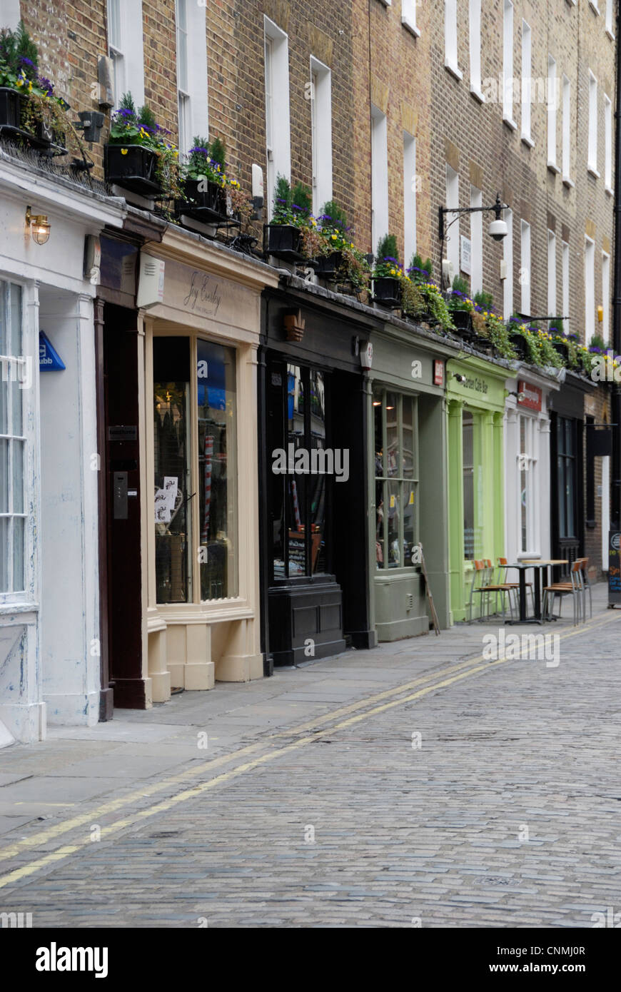 Newburgh Street, Newburgh Quarter, Carnaby, London, UK Stock Photo