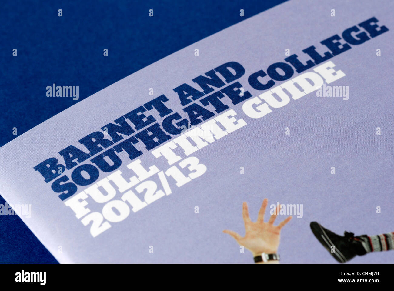 London Barnet and Southgate College full time course guide Stock Photo ...