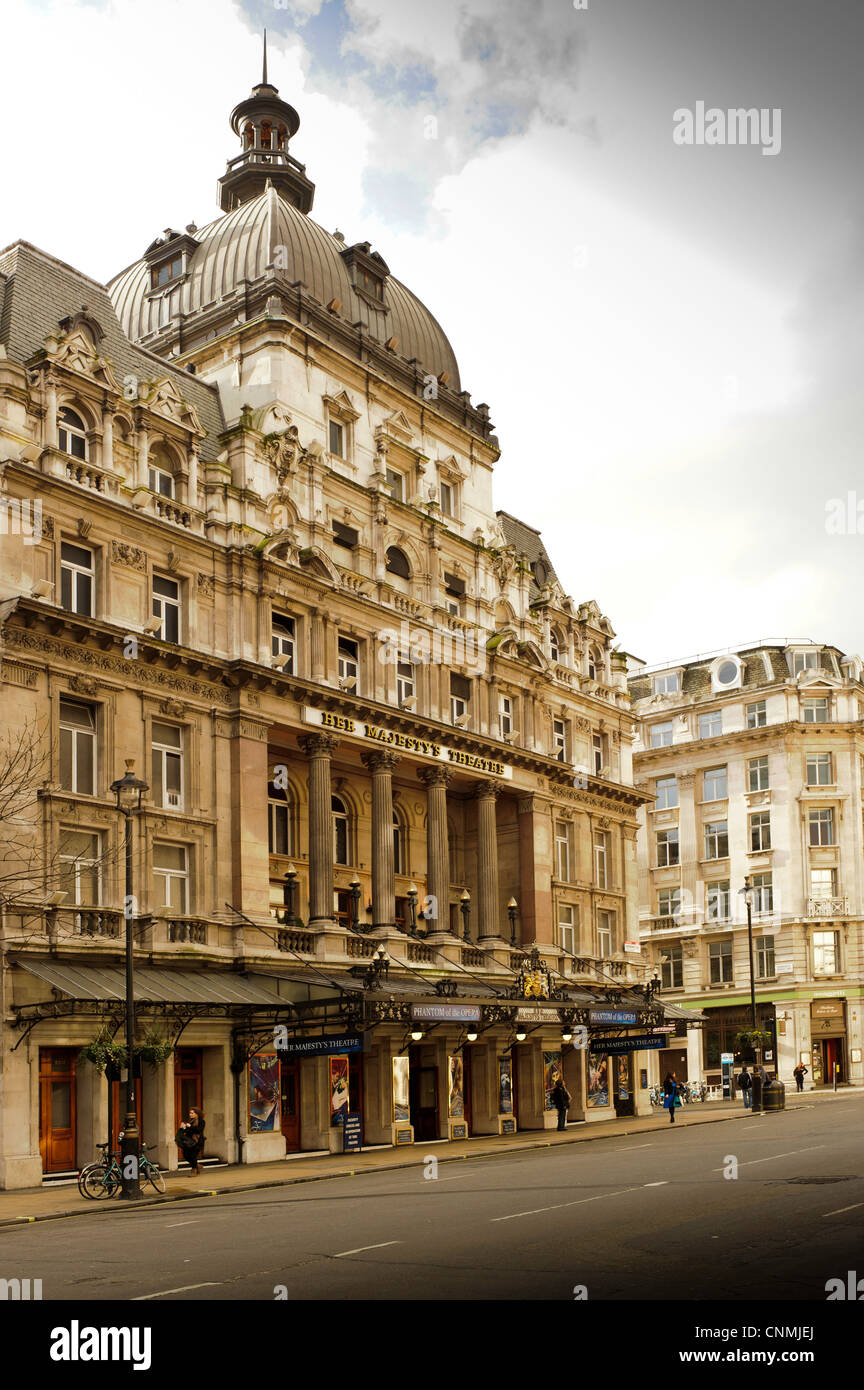 Her Majesty's Theatre London England Stock Photo