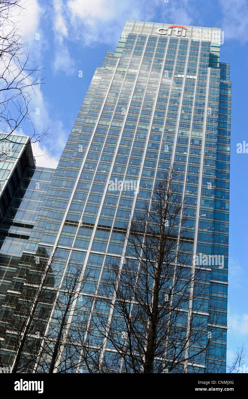 The Citibank office, Canary Wharf, London, England Stock Photo Alamy