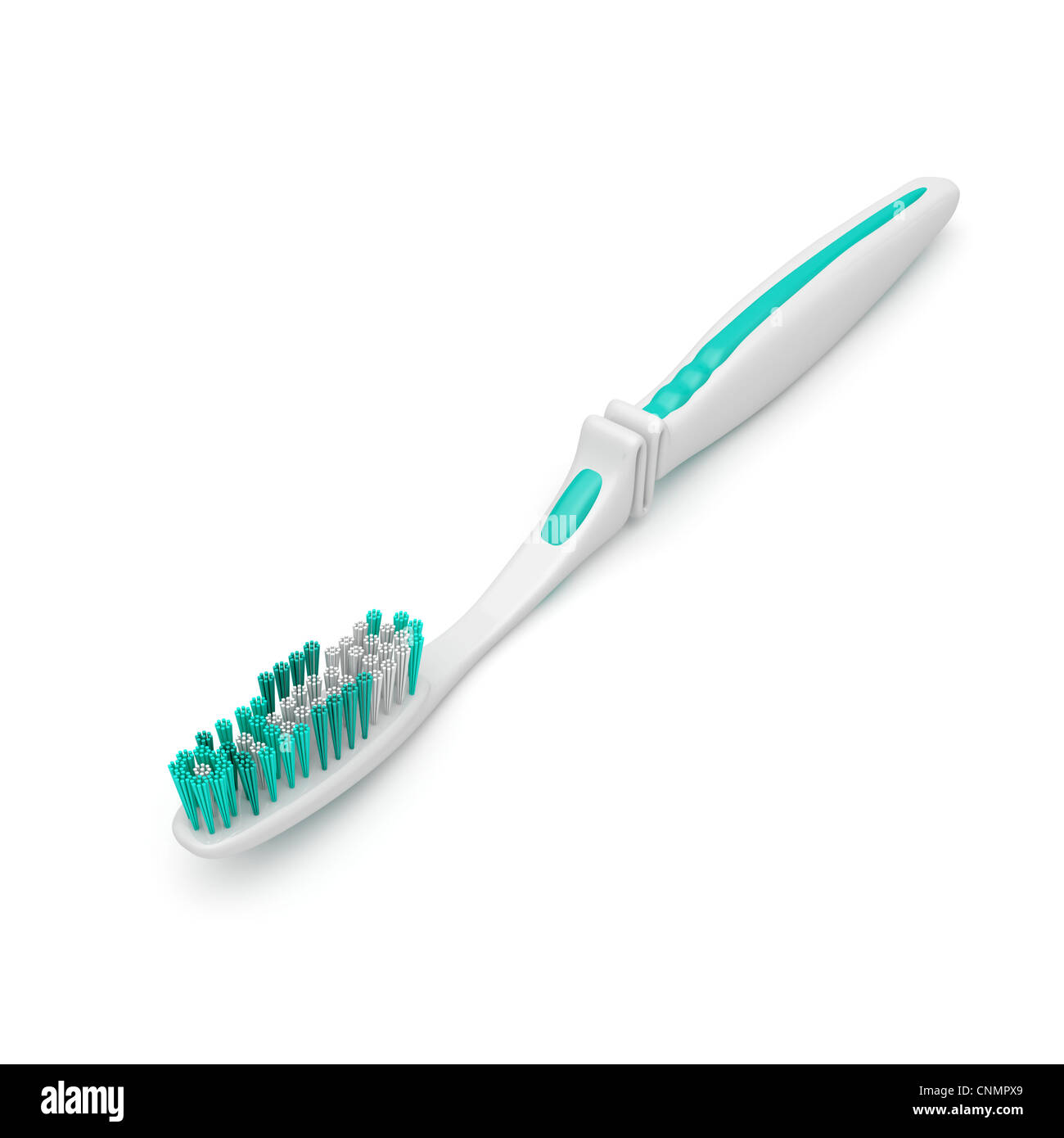 Toothbrush on a white background Stock Photo - Alamy