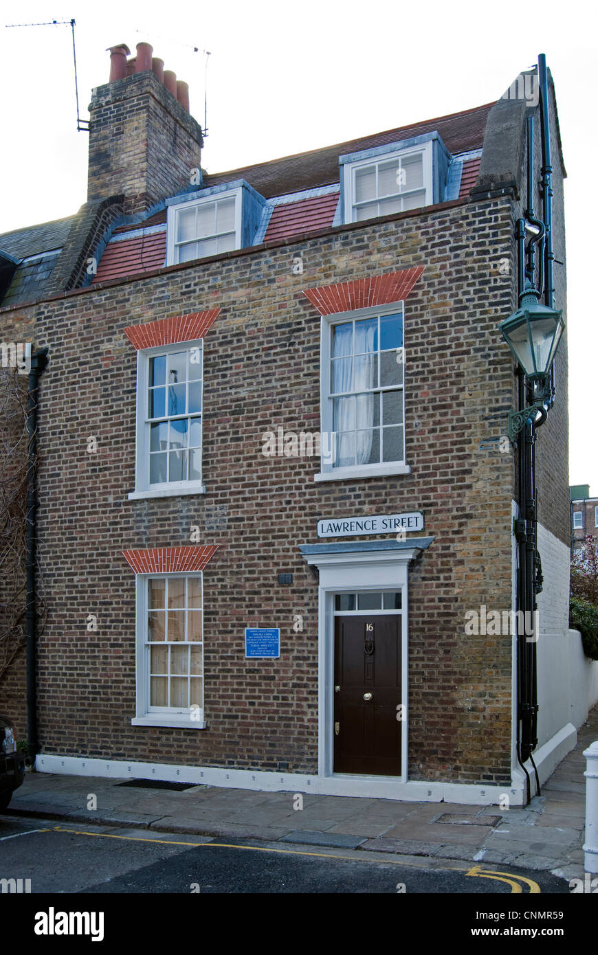 Lawrence Street, Chelsea, home of Tobias Smollett and Chelsea China
