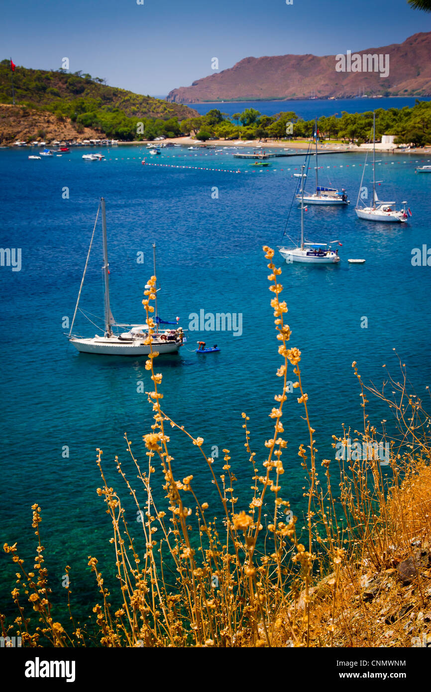 Coastline. Datca peninsula, Mugla province, Anatolia, Turkey. Stock Photo