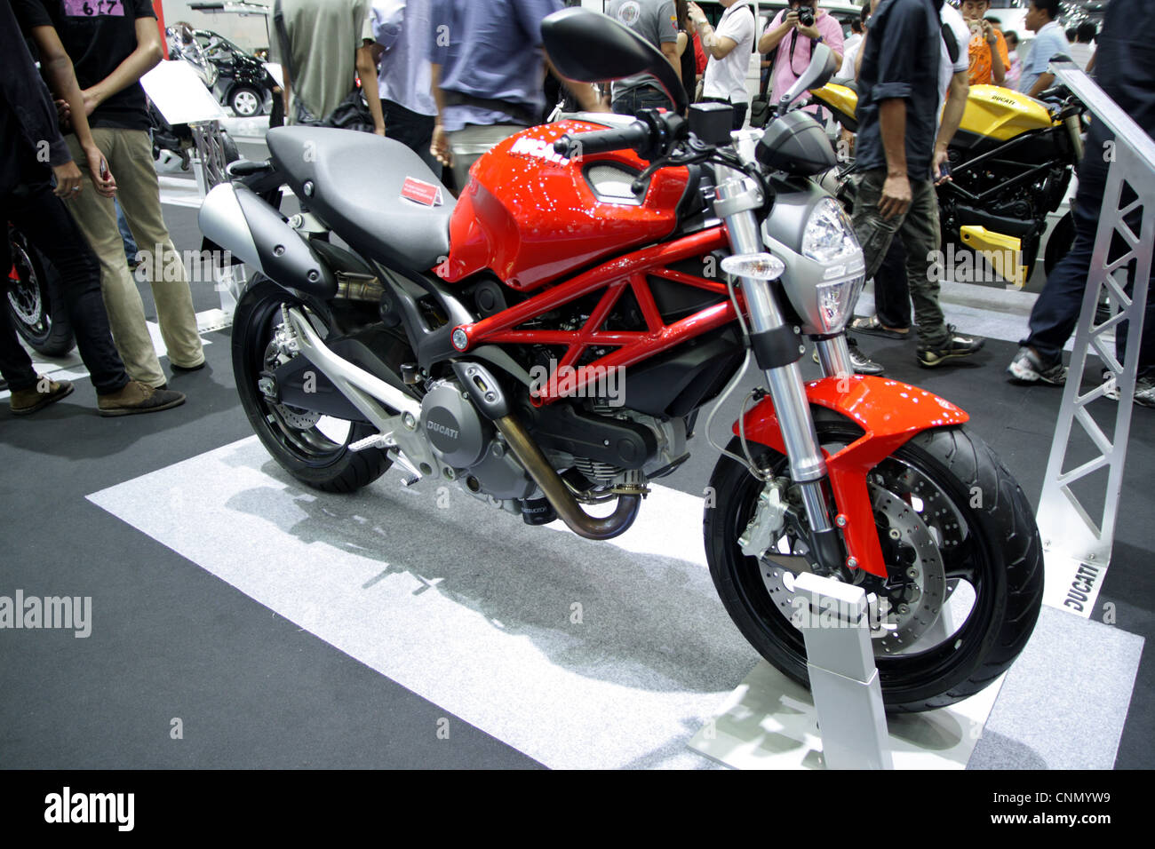Ducati monster 795 display at Thailand Motor Show 2012 Stock Photo Alamy