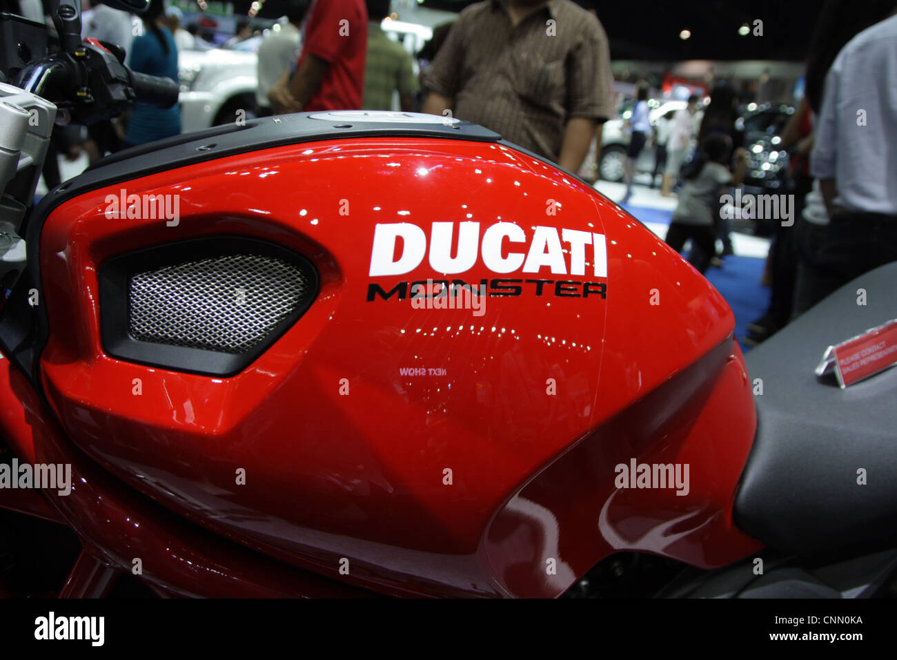 Ducati monster 795 at Thailand motorshow 2012 Stock Photo