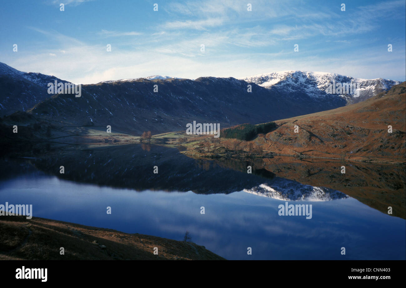 Lake District Cumbria view - Haweswater, Lake District Stock Photo