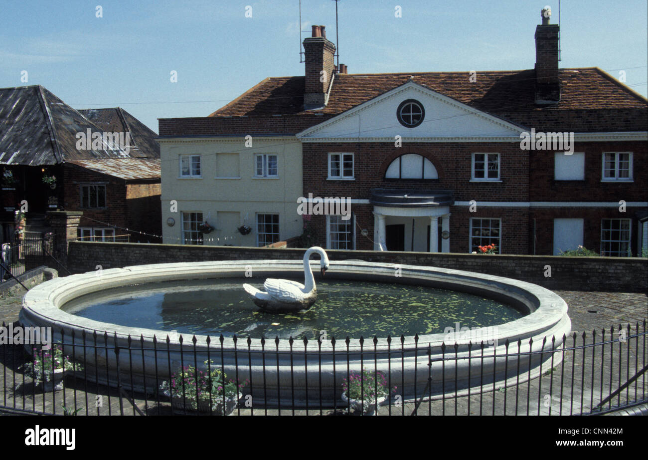 EnglandArchitecture "The Swan" at Mistley in Essex Stock Photo Alamy