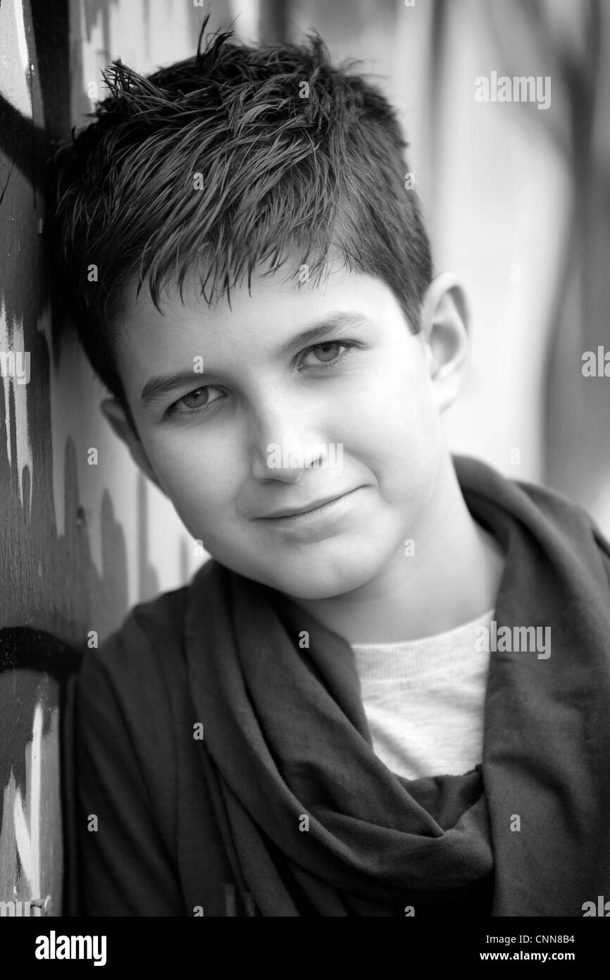 Male posing in an urban setting Stock Photo - Alamy