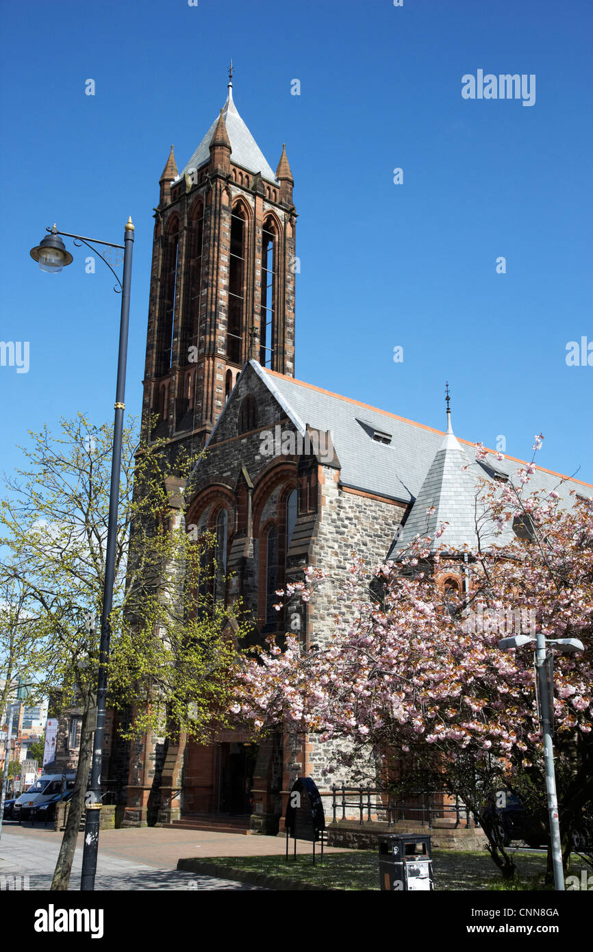 crescent church university road Belfast Northern Ireland UK Stock Photo