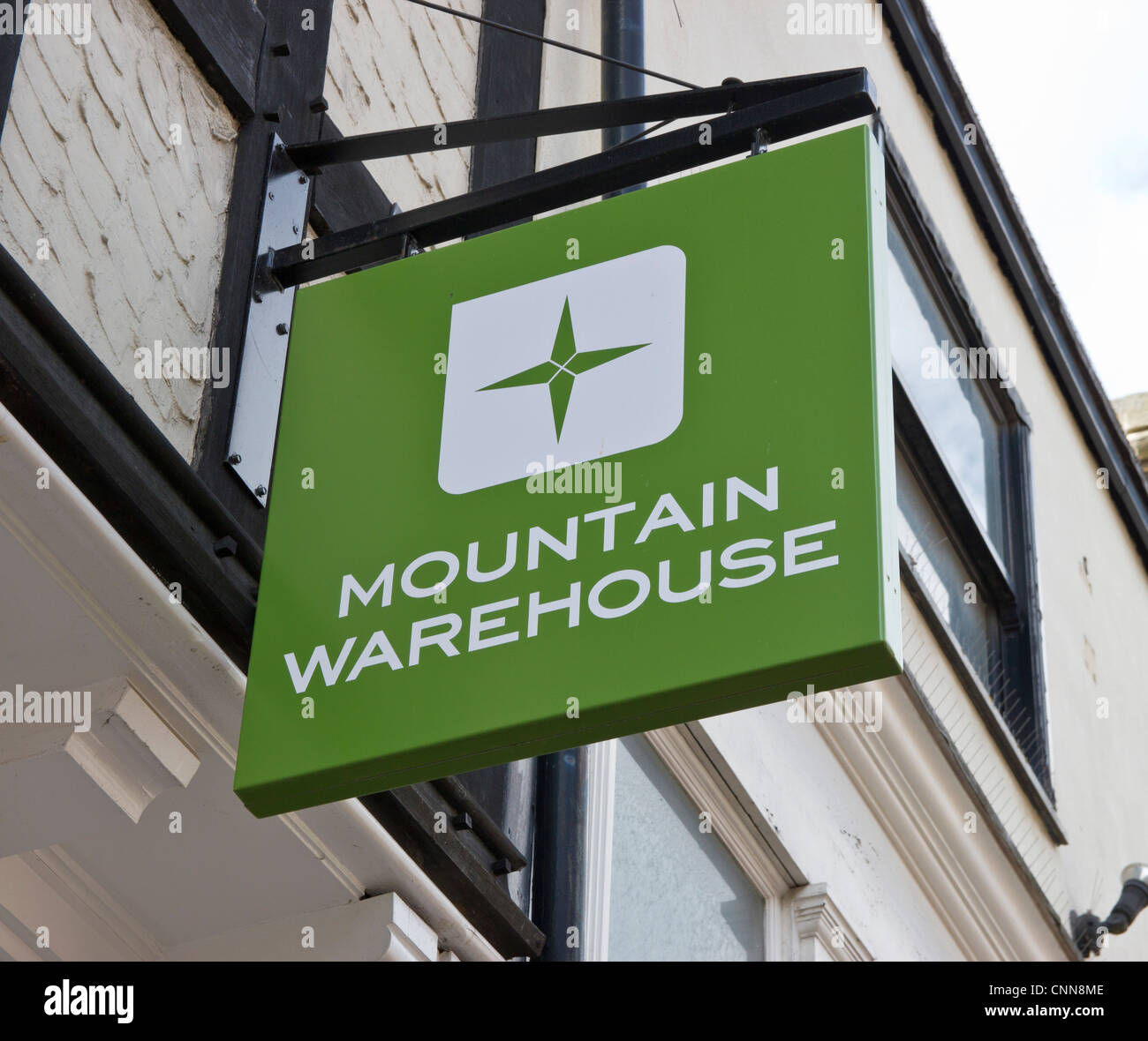 Mountain Warehouse Sign Stock Photo Alamy