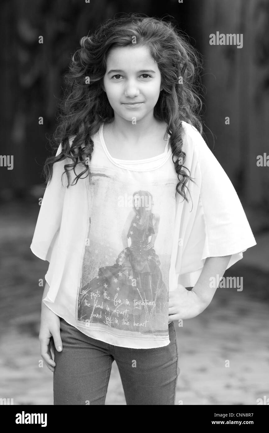 Young teenage girl leeds uk stock photo alamy