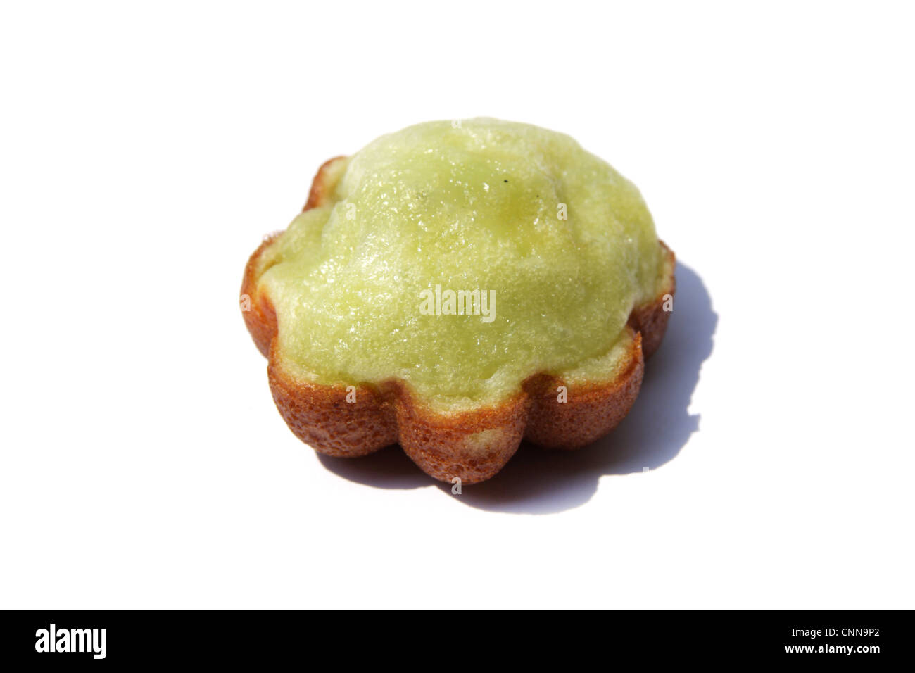 Thai dessert , kanom krok singapore , (Coconut-Rice Pancake) Stock Photo
