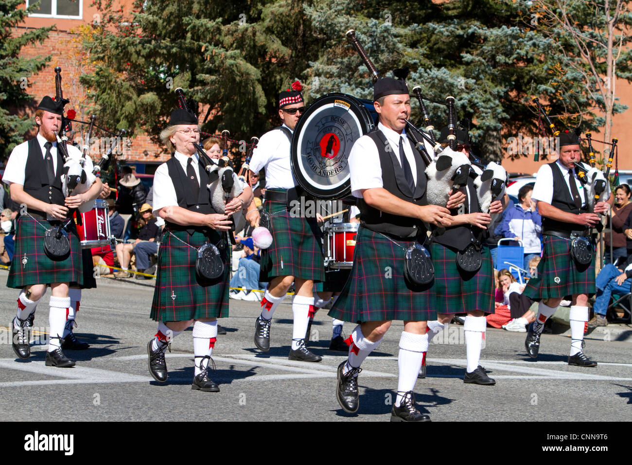 Bagpipes parade at hires stock photography and images Alamy