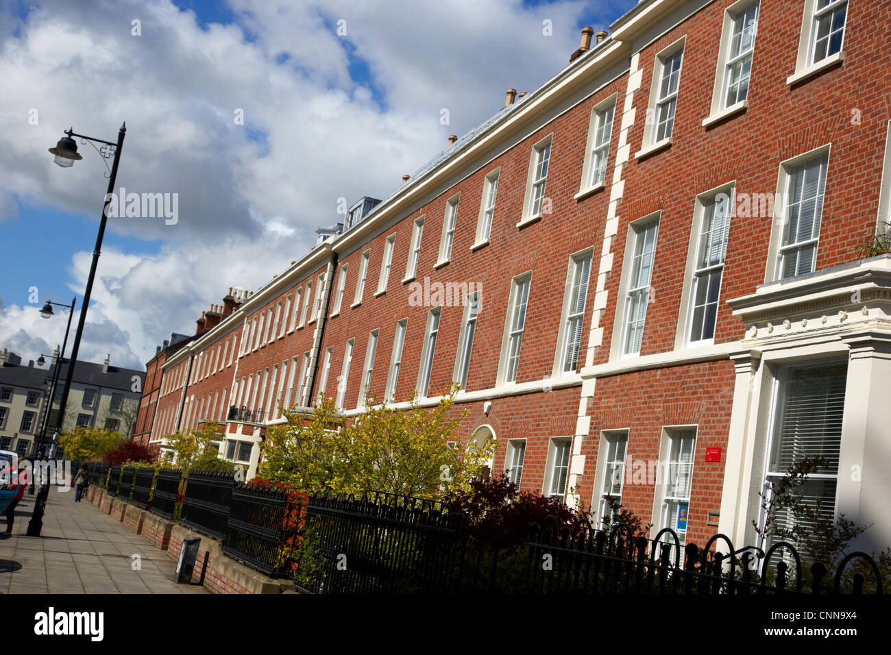 university square Belfast Northern Ireland UK Stock Photo