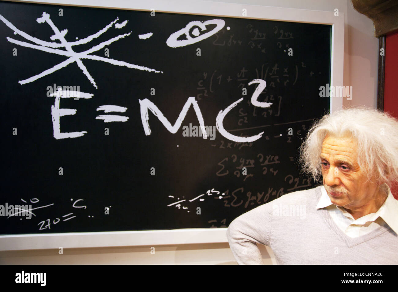 Albert Einstein Blackboard High Resolution Stock Photography And Images Alamy