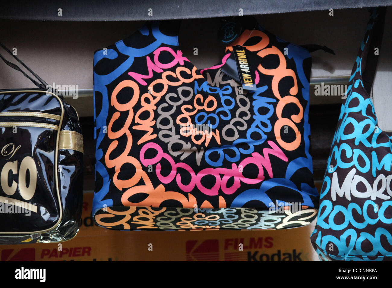 Souvenir Bags Stock Photo Alamy