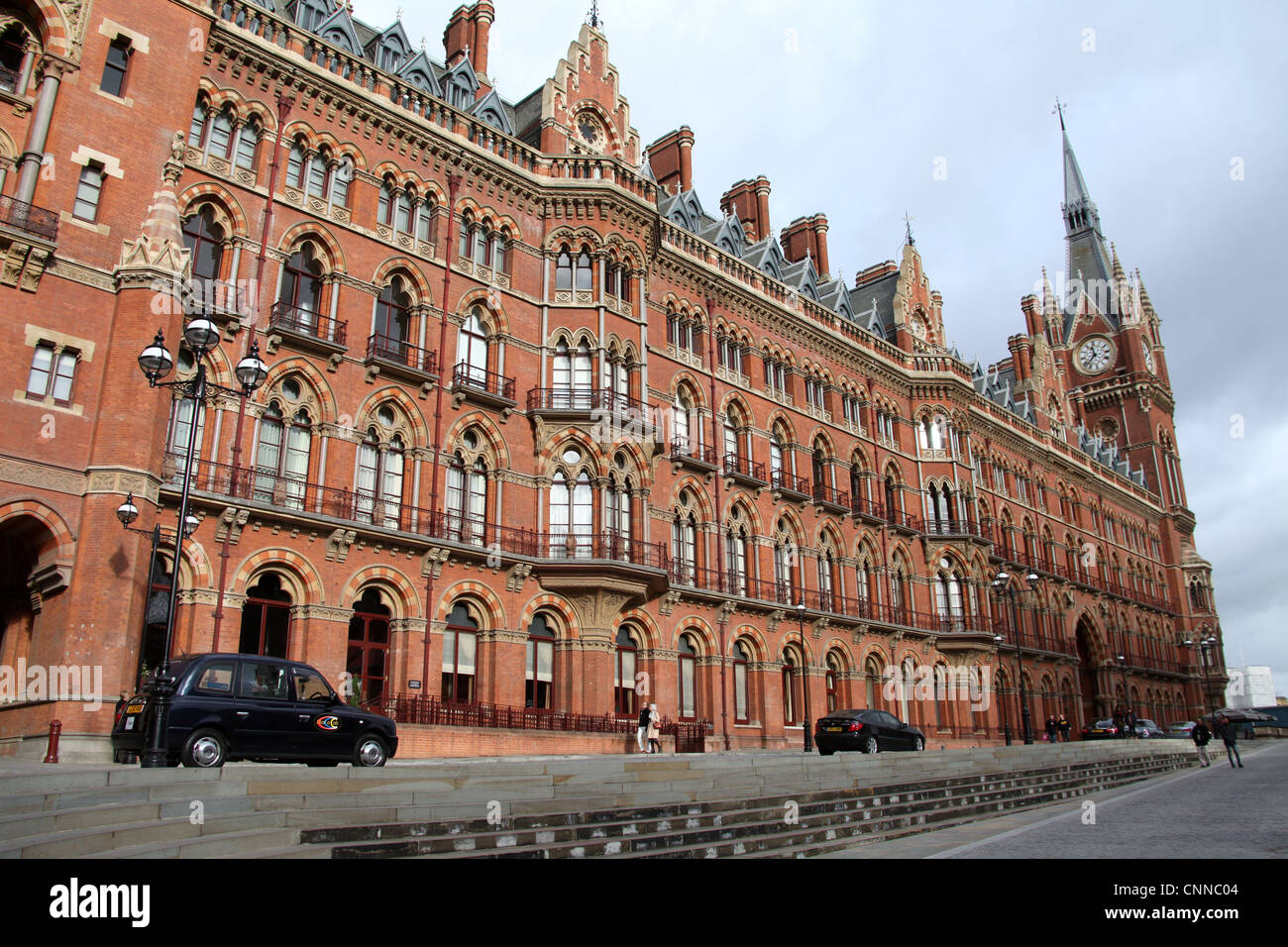 The St Pancras Renaissance Hotel in London Stock Photo