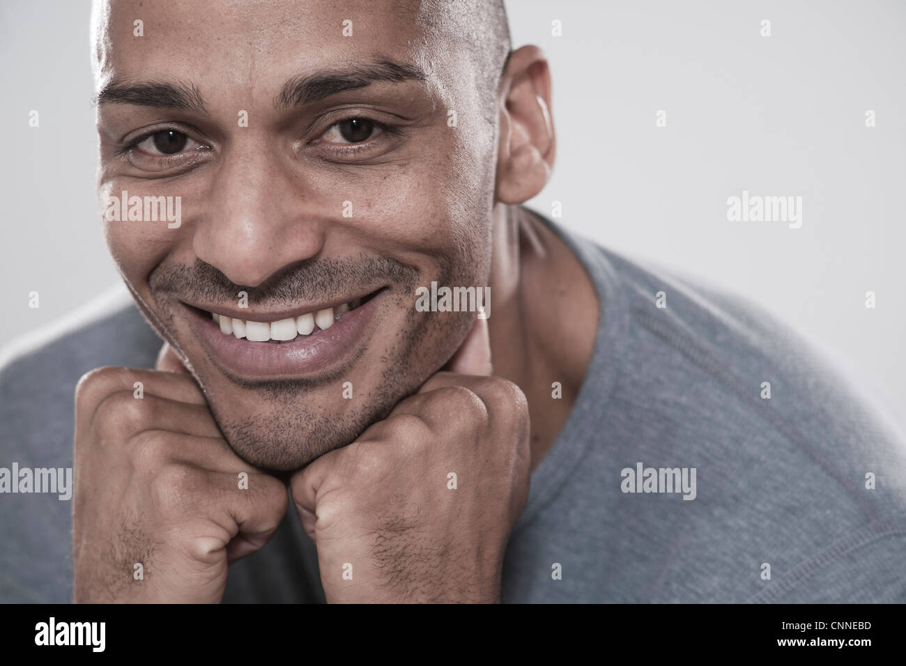 African man face close ups hi-res stock photography and images - Alamy