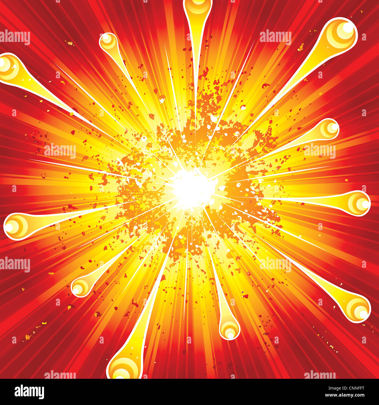 Vibrant explosion of fiery orange hi-res stock photography and images ...