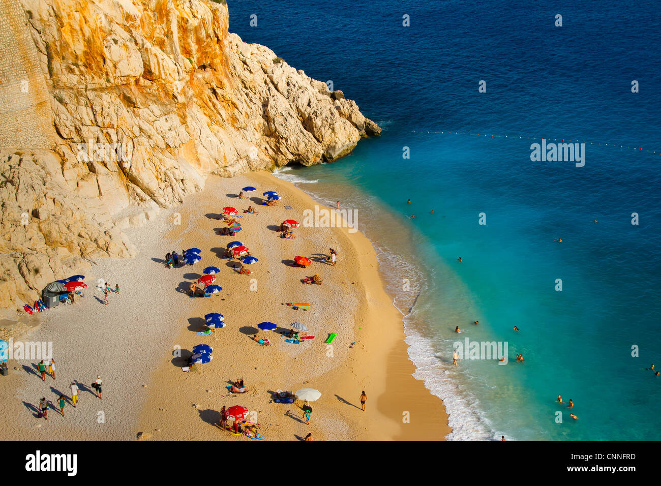 Kaputas beach. Antalya province. mediterranean coast. Turkey Stock Photo