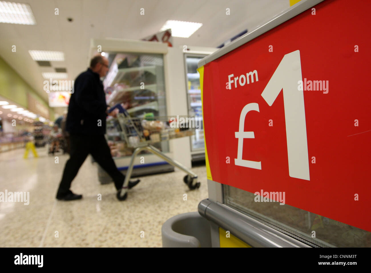 TESCO SUPERMARKET IN BALDOCK HERTFORDSHIRE Stock Photo Alamy